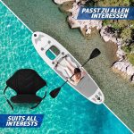 SUP дъска, каяк за гребане Physionics® – 305 x 76 x 12 см - Image 8