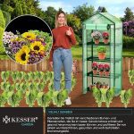 KESSER® 4-етажна оранжерия 69x50x158см с 4 рафта - Image 7