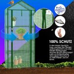 KESSER® 4-етажна оранжерия 69x50x158см с 4 рафта - Image 8