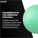 Rockerz Fitness® Йога топка с помпа 65см - Image 7