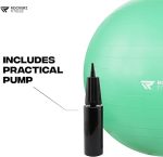 Rockerz Fitness® Йога топка с помпа 65см - Image 9