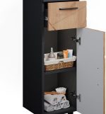 Шкаф за баня Vicco Midi, златен дъб / антрацит, Ирма - Image 3