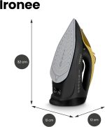 Безжична парна ютия ZEEGMA IRONEE с керамична подметка - Image 9