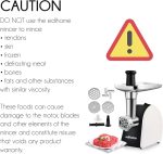 Edihome, Електрическа месомелачка с тласкач за колбаси - Image 4