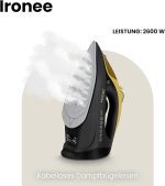 Безжична парна ютия ZEEGMA IRONEE с керамична подметка - Image 2