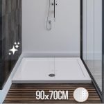 Душ корито Aquamarin® - 90 x 70 см, неплъзгащо се, до 250 кг - Image 2