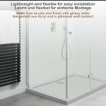 Душ корито Aquamarin® - 120 x 70 см, неплъзгащо се, до 250 кг - Image 6