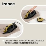 Безжична парна ютия ZEEGMA IRONEE с керамична подметка - Image 4