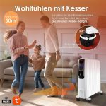 Kesser® 2500 W маслен радиатор с дигитален дисплей - Image 3