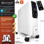 Kesser® 2500 W маслен радиатор с дигитален дисплей - Image 4