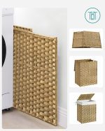 Кош за съхранение SONGMICS, 90 л за мръсно пране с капак - Image 7