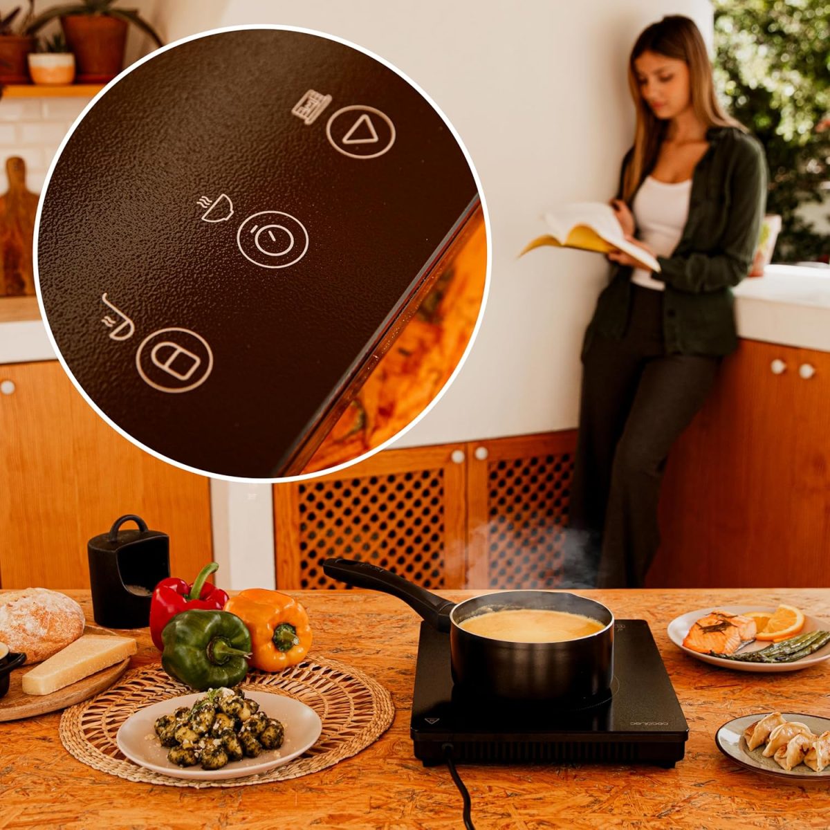 Индукционен котлон преносим Cecotec 2000W - Image 7