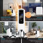 Kesser® 2500 W маслен радиатор с дигитален дисплей - Image 7