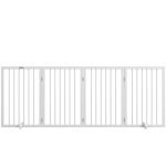 Преграда за кучета PawHut, сгъваема, 206 x 35,5 x 76 см - Image 10