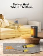 Dreo Space Heater, преносими електрически отоплители 1500W - Image 7