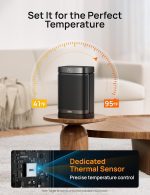 Dreo Space Heater, преносими електрически отоплители 1500W - Image 3