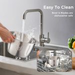 YASHE Мини кухненски робот 500W, електрически - Image 8