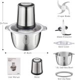 YASHE Мини кухненски робот 500W, електрически - Image 5