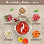 YASHE Мини кухненски робот 500W, електрически - Image 6