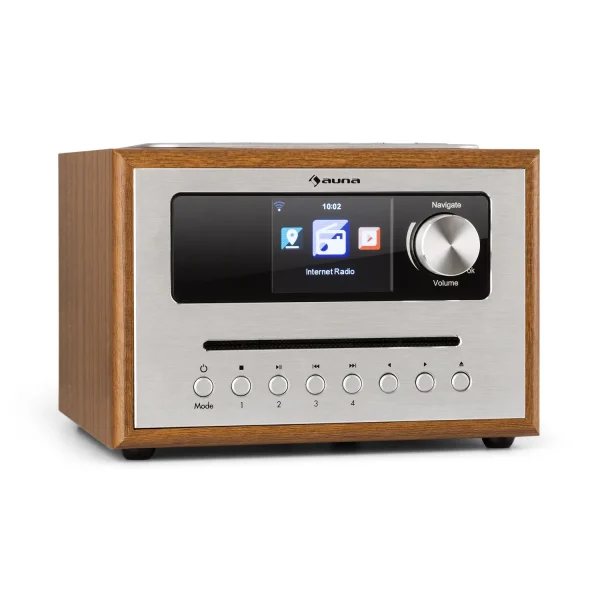 Silver Star CD Cube, радио, bluetooth, HCC дисплей Auna