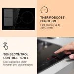 Индукционен котлон за вграждане Klarstein Delicatessa 77 Hybrid - Image 2