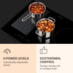 Индукционен котлон за вграждане Klarstein Delicatessa 77 Hybrid - Image 3