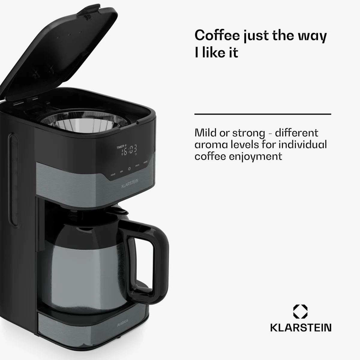 Кафемашина за арабика Klarstein 800 W - Image 5