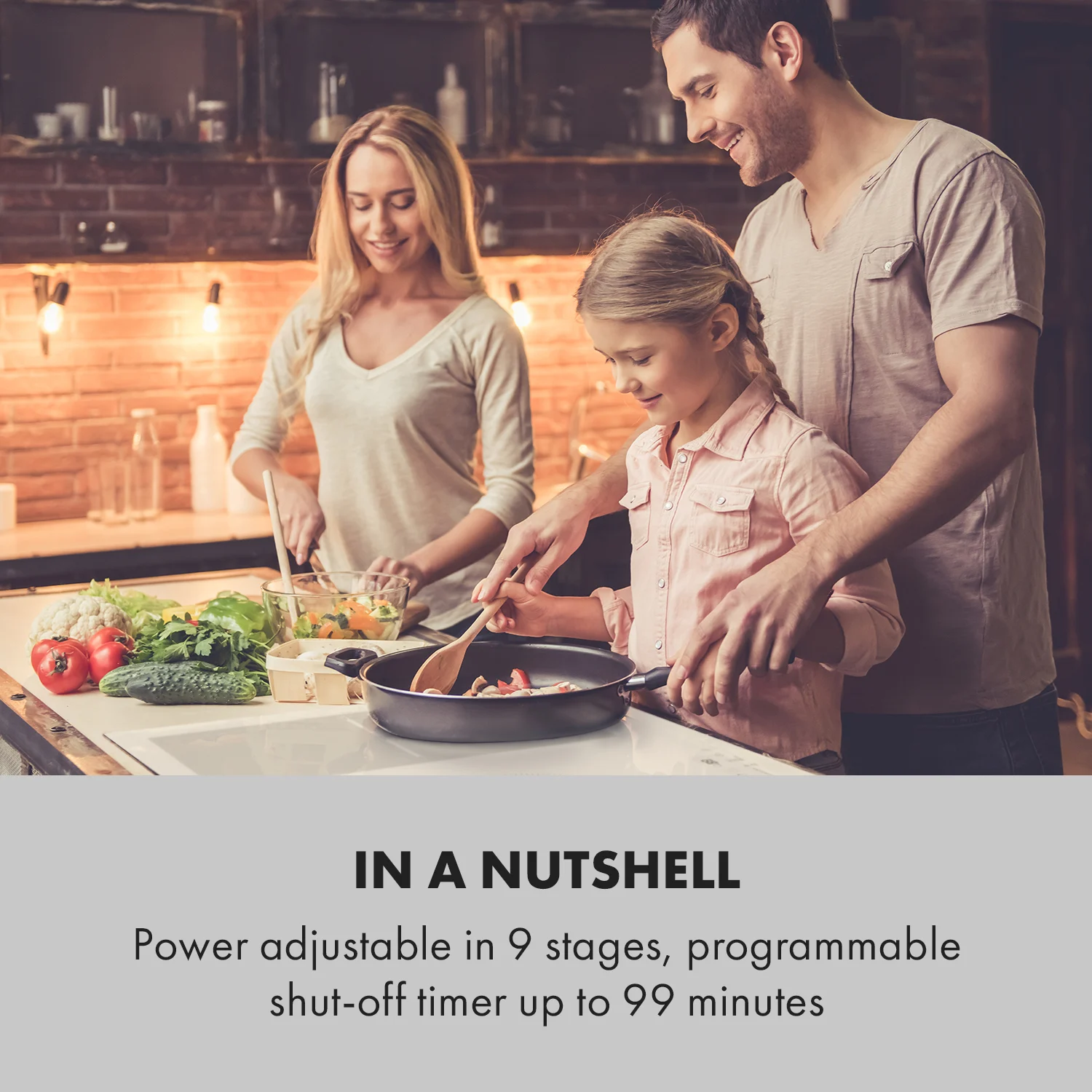 10035601_uk_0002_logo___Klarstein_Hot_Plate_Delicatessa_90_Flex_White Плот за вграждане Klarstein Delicatessa 90 Flex - Image 2