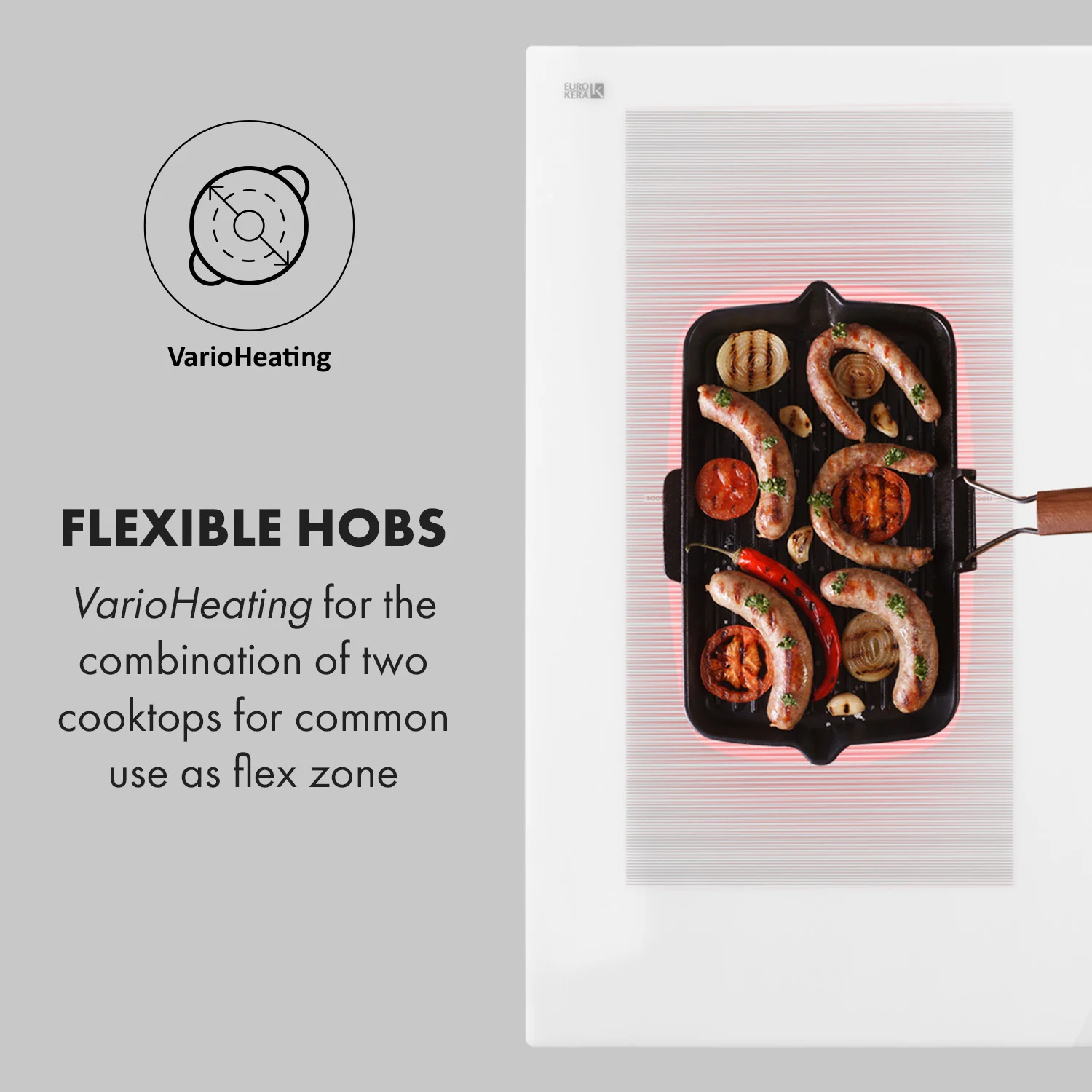 10035601_uk_0003_logo___Klarstein_Hot_Plate_Delicatessa_90_Flex_White Плот за вграждане Klarstein Delicatessa 90 Flex - Image 3