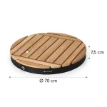 Градински душ Blumfeldt Sumatra Teak Round - Image 9