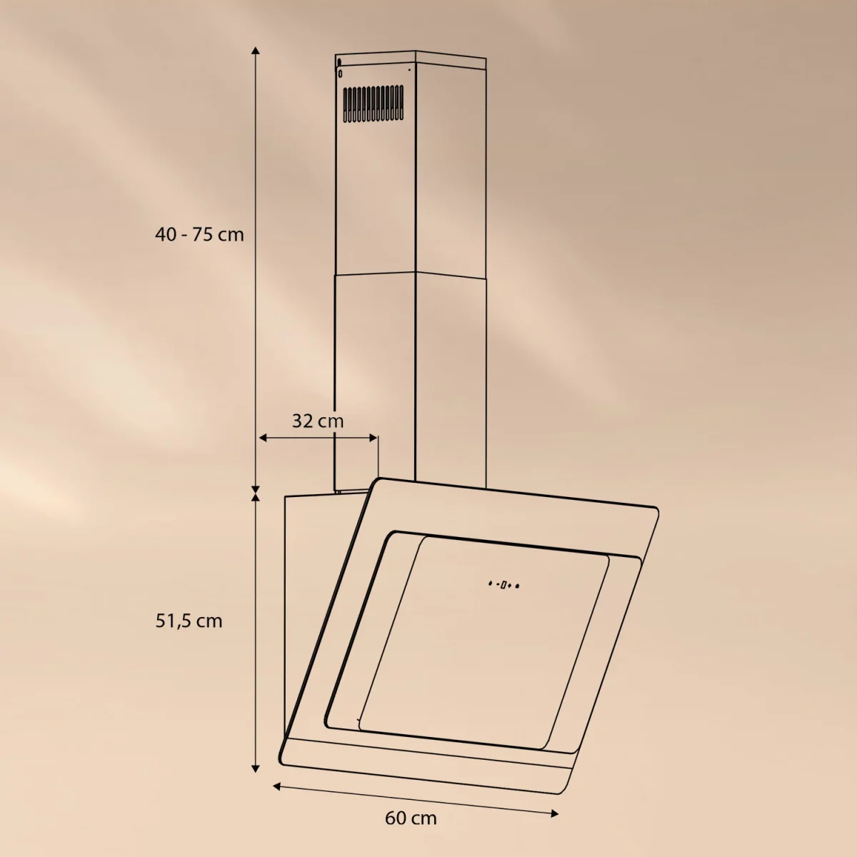 Klarstein Aurora 60 Smart, абсорбатор, 60 см - Image 7