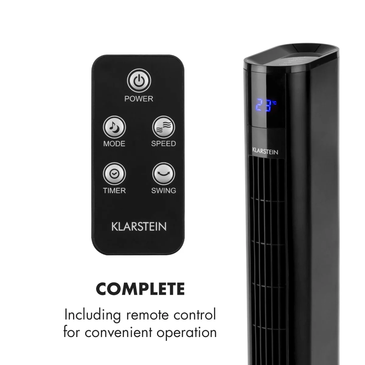 Вертикален вентилатор с тъч контрол Klarstein Skyscraper 3G - Image 7