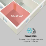 Klartein Iceblock Prosmart 12 мобилен климатик - Image 3