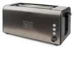 Тостер, Black & Decker, 1500 W, сребрист