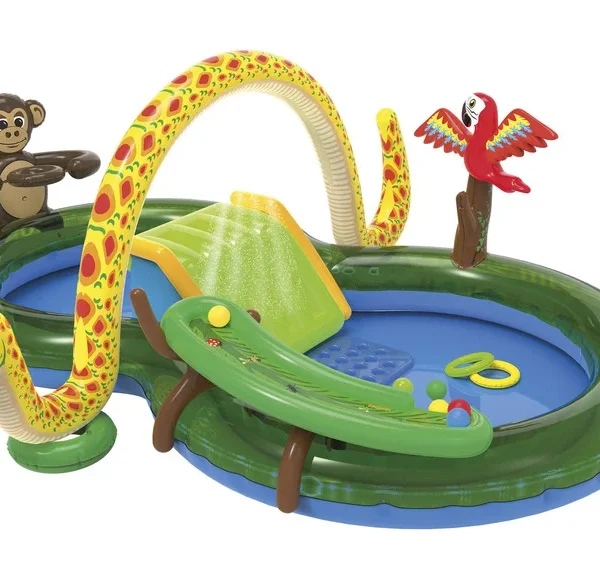 Игрален детски приключенски басейн jungle world с пързалка