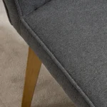 HOMCOM Комплект от 2 стола за трапезария с облегалка - Image 2