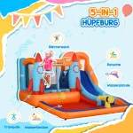 Outsunny Надуваем надуваем замък, включително вентилатор - Image 3