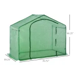 Outsunny Walk In Greenhouse оранжерия, PVC покритие - Image 3