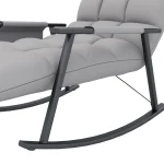 Люлеещ се стол HOMCOM, регулируема облегалка - Image 8