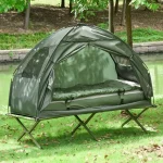 Outsunny Portable Camping Bed Сгъваема палатка