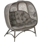 Градински стол Outsunny за 2 души