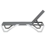 Шезлонг Outsunny с алуминиева рамка и облегалка - Image 4