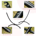 Outsunny 3(m) Универсална стойка за хамак - Image 5