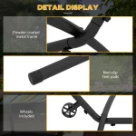 Преносима стойка за хамак Outsunny - Image 5