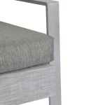 Комплект градински диван Outsunny за 5 човека с алуминий - Image 5