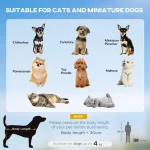 PawHut 4 в 1 кош за домашни любимци на колела - Image 4