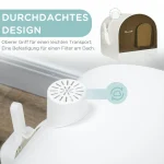 Котешка тоалетна PawHut с капак - Image 4