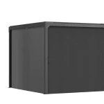 Outsunny Pergola Besede 4 завеси, 1 прибиращ се покрив - Image 6