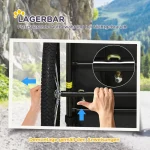 Ремарке за кучета PawHut, мрежест прозорец - Image 9