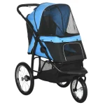 PawHut Pet Stroller Jogger за средни, малки кучета